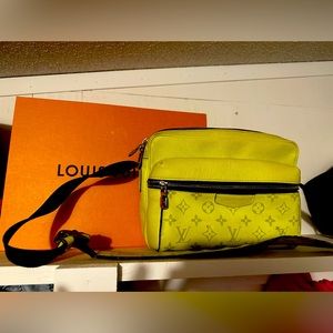 Louis Vuitton Lime Green Crossbody